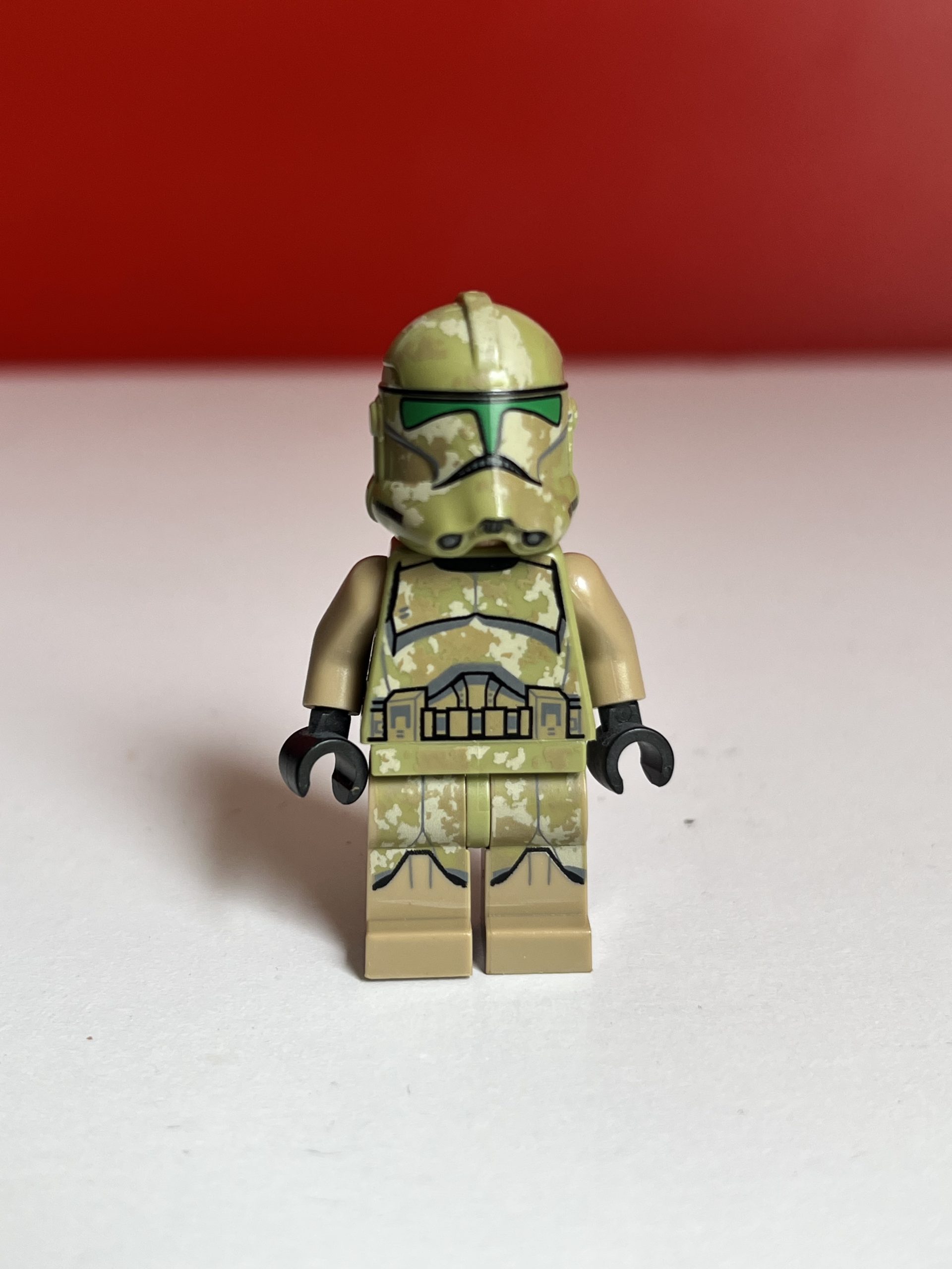 Star wars Clone Trooper, 41st Elite Corps (Phase 2) - Kashyyyk Camouflage, Scowl 75035