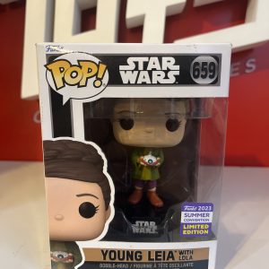 Funko	Star Wars	Pop!	Young Leia + Lola	#659