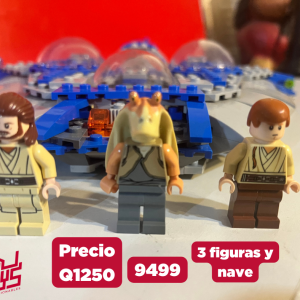 lego 9499 gungan sub y 3 figuras