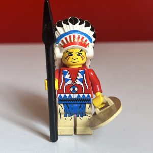 LEGO WESTERN Indian jefe plumas 6766