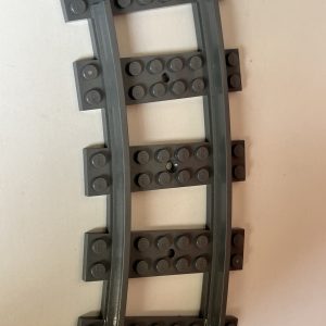 lego train RAIL CURVED 22½ DEGREES 60198 curva tren pista