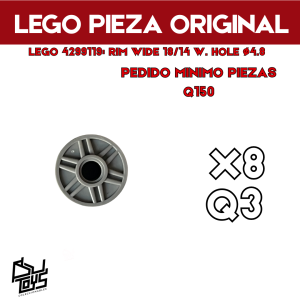 Lego 4299119: RIM WIDE 18/14 W. HOLE Ø4.8