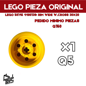 Lego 56145 4490139: RIM WIDE W.CROSS 30x20