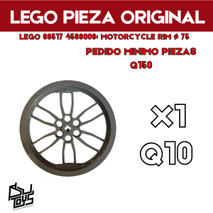 Lego 88517 4568006: MOTORCYCLE RIM Ø 75