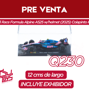 1:43 Race Formula Alpine A525 w/helmet (2025)	PRE VENTA	Colapinto #43