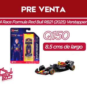 1:64 Race Formula Red Bull RB21 (2025)	PRE VENTA	Verstappen #1