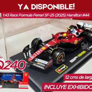 MAI018208	1:43 SFR Ferrari Formula 1 F1 (2025) HAMILTON