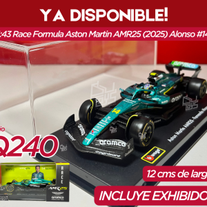 MAI382514	1:43 Formula 1 Aston Martin AMR25 (2025) ALONSO F1