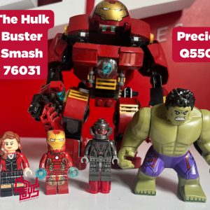 Lego Marvel The Hulk Buster Smash	76031 avengers ultron iron man scarlet witch bruja escarlata