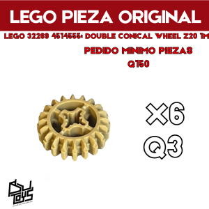 Lego 32269 4514555: DOUBLE CONICAL WHEEL Z20 1M