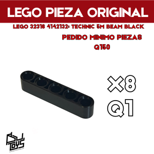 Lego 32316 4142132: TECHNIC 5M BEAM black