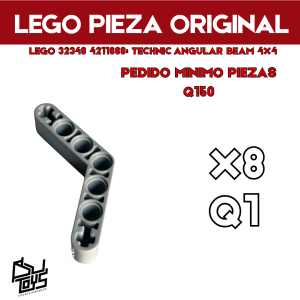 Lego 32348 4211668: TECHNIC ANGULAR BEAM 4X4