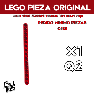 Lego 41239 4522934: TECHNIC 13M BEAM rojo