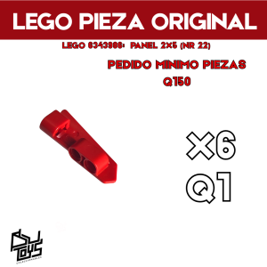 lego 6343986: PANEL 2X5 (NR 22)