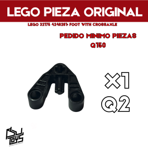 Lego 32175 4249261: FOOT WITH CROSSAXLE
