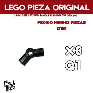 Lego 32192 4121610: 1ANGLE ELEMENT 135 DEG. [4]