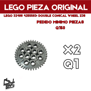 Lego 32498 4255563: DOUBLE CONICAL WHEEL Z36