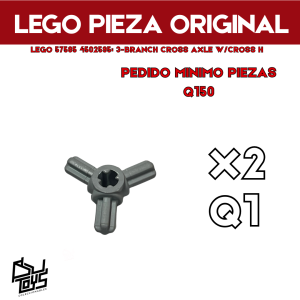 Lego 57585 4502595: 3-BRANCH CROSS AXLE W/CROSS H