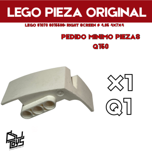 Lego 61070 6015596: RIGHT SCREEN Ø 4.85 4X7X4